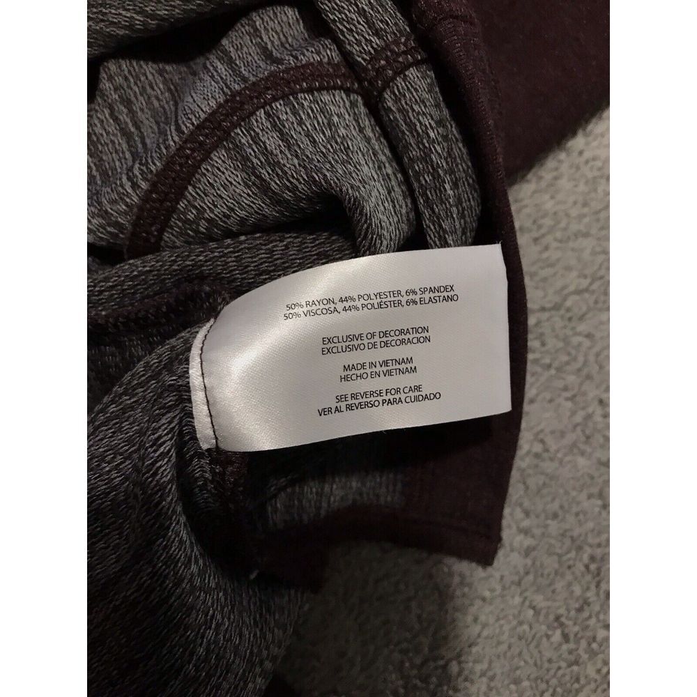 Orvis Sweatshirt Mens XLarge Maroon Soft 1/4 Zip‎ Stretch Pullover XL - Picture 12 of 12